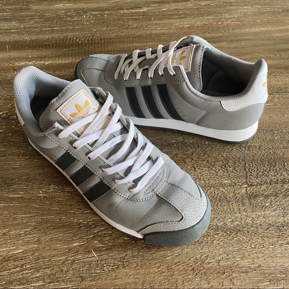 Adidas samoa grey suede Clearance